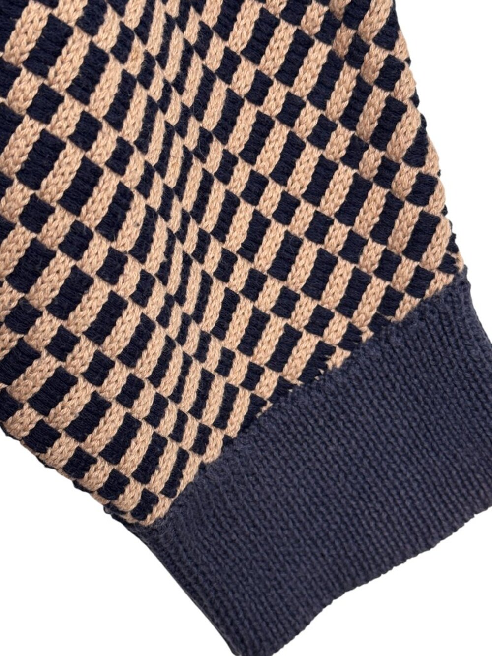 ANTHROPOLOGIE MOTH WOVEN SWEATER CABINCORE CARDIGAN GORPCORE COTTAGECORE COZY M - Picture 6 of 7